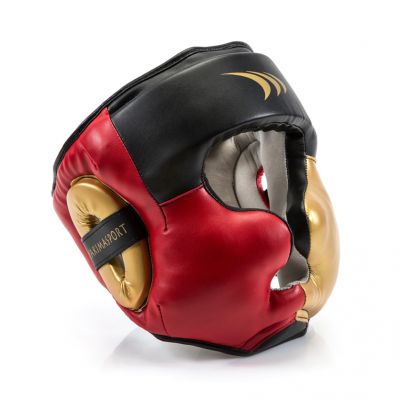 Yakimasport Boxing headgear covering teh cheekbons