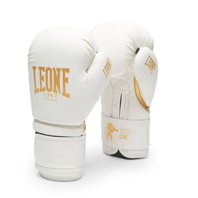 Rękawice bokserskie WHITE&GOLD marki Leone1947